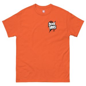 Camiseta "The Duck Vibes" Color Naranja