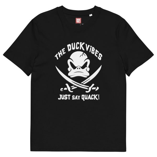 Camiseta "The Duck Vibes" Estilo Goonie - Negra