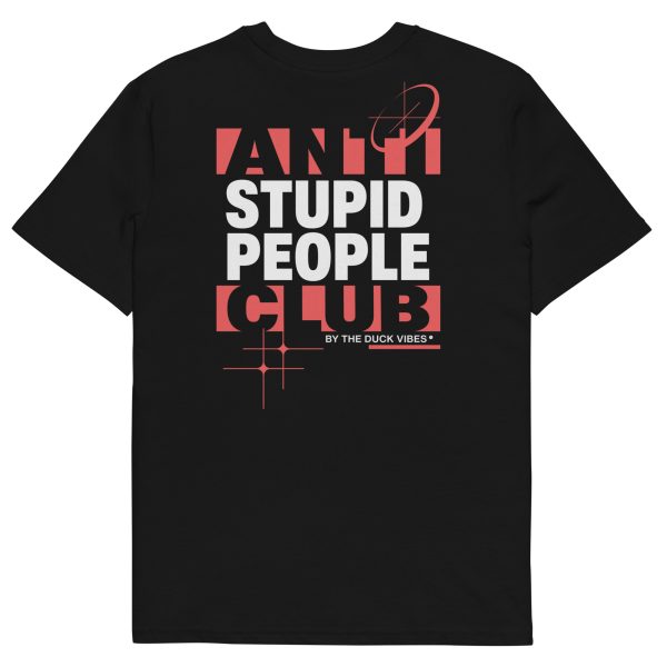 Camiseta "Anti Stupid People Club" 3 - Imagen 2